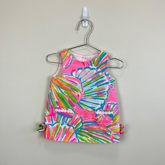 Lilly Pulitzer Other - Lilly Pulitzer Girls Shellebrate Shift Dress 12-18 Months